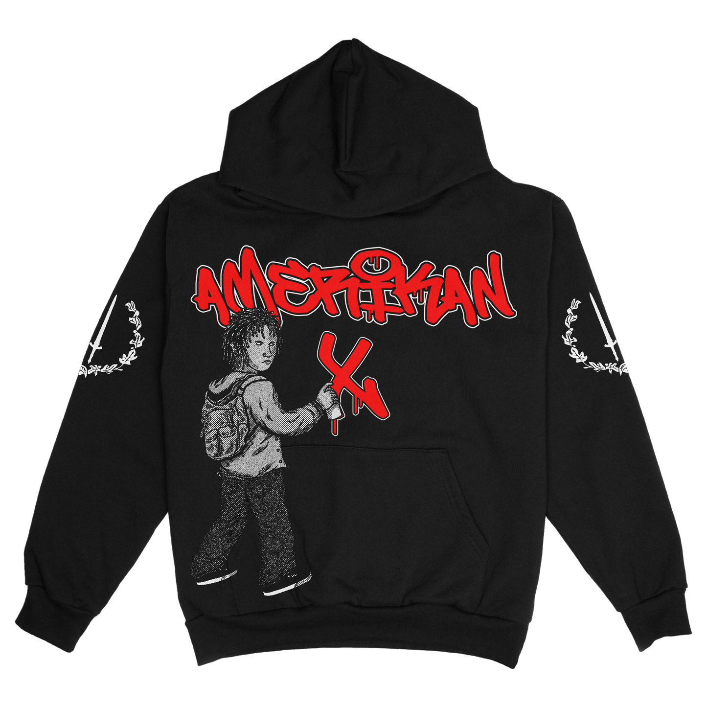 AMERIKAN X NU BLOOD HOODIE