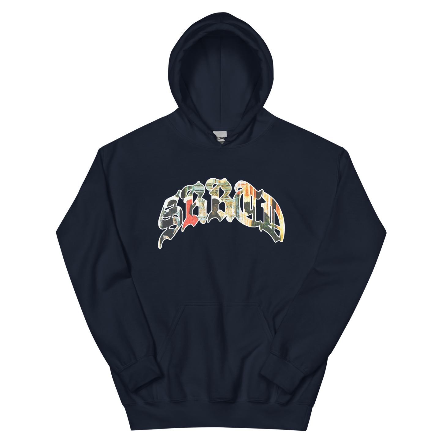 Serrated Blck Gods Hoodie