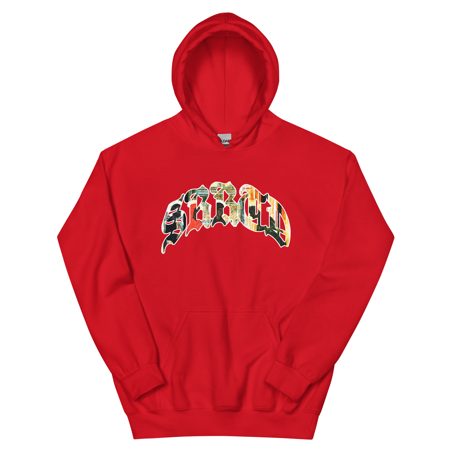 Serrated Blck Gods Hoodie